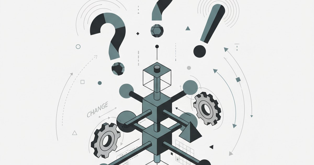 Editorial illustration for: **Building a Culture That Welcomes Change and Curiosity**