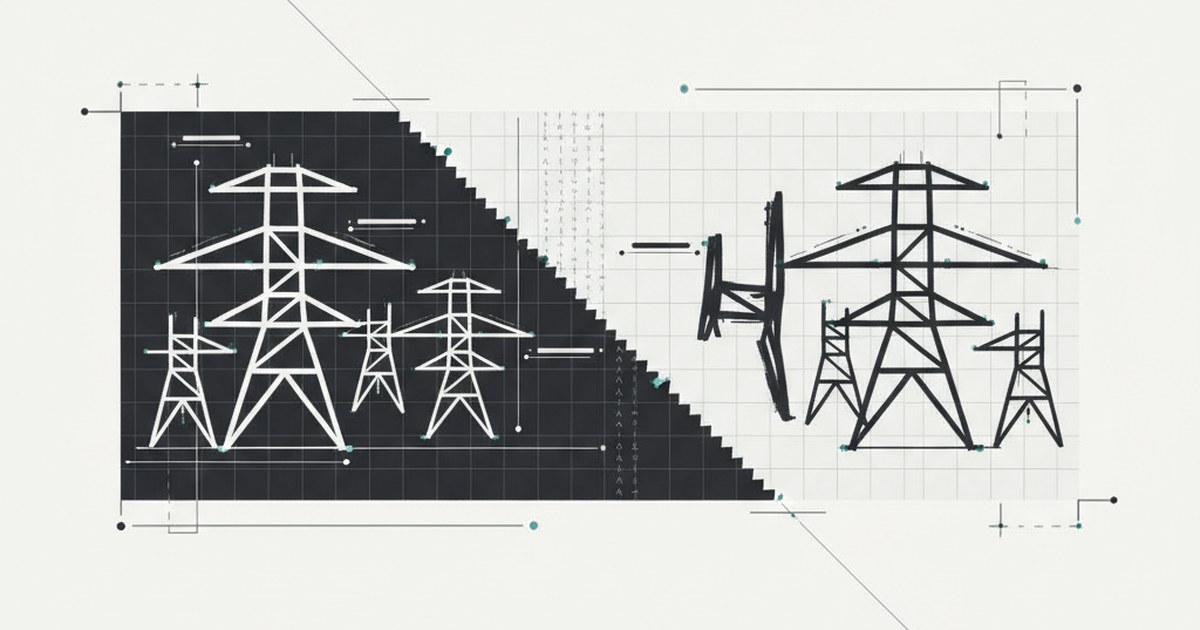 Editorial illustration for: **Engineering Specs vs Vendor Reality in T&D**