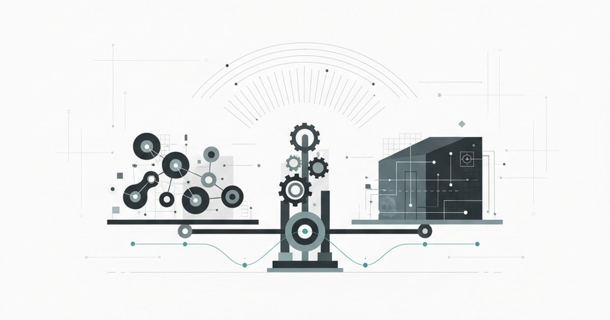 Editorial illustration for: **Finding the Right Balance Between Local Autonomy and Global Control**