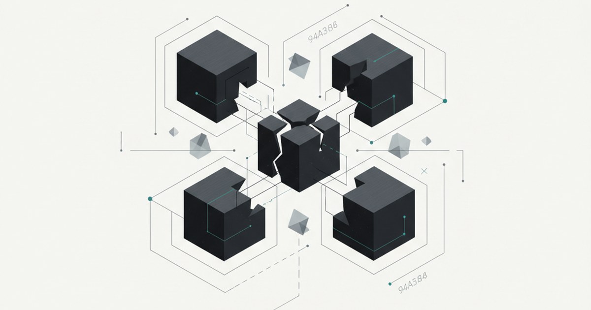 Editorial illustration for: **Procurement Data Silos in Utility Organizations**