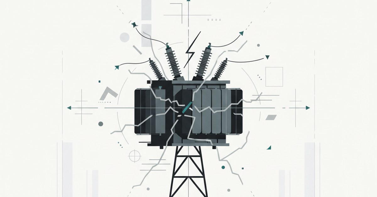 Editorial illustration for: **Supply Chain Friction in High-Voltage Equipment Procurement**