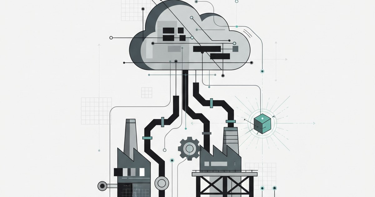 Editorial illustration for: **Why Procurement Transformation Is a Data Problem First**